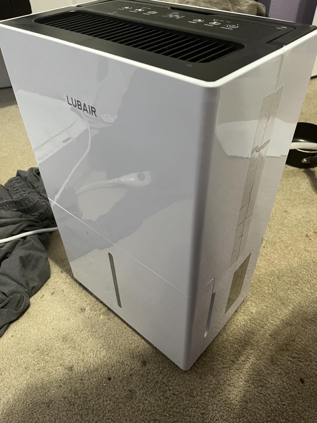 LUBAIR 52 pint dehumidifier in bedroom customer photo